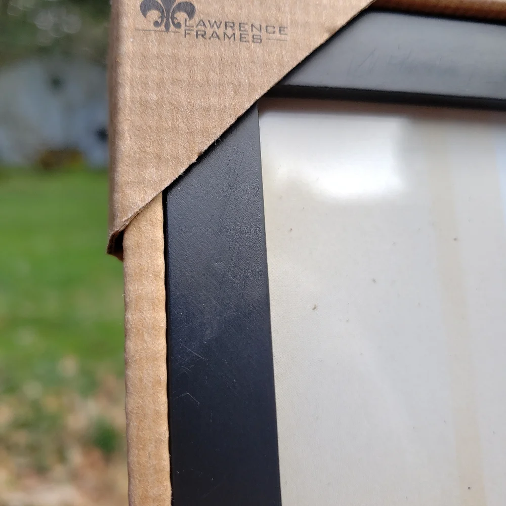 Lawrence Frames - Square Picture Frame - Black - Holds 8